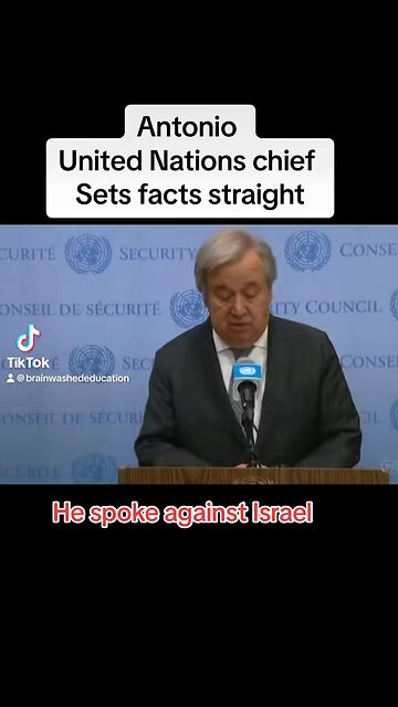 United Nations chief
