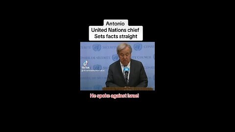 United Nations chief