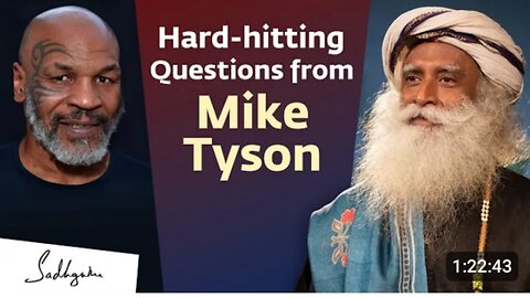 @miketyson Asks Sadhguru Some Hard-hitting Questions