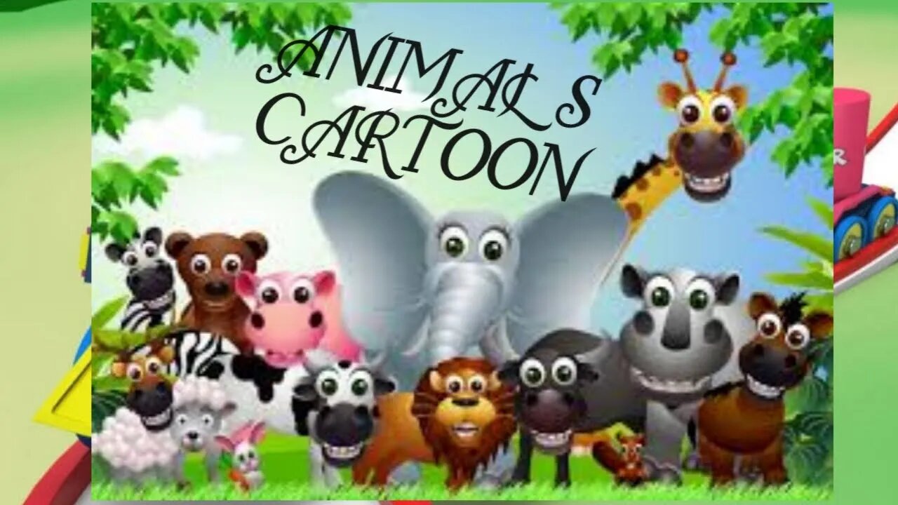 Best funny animals cartoon video 2022😀😀😆