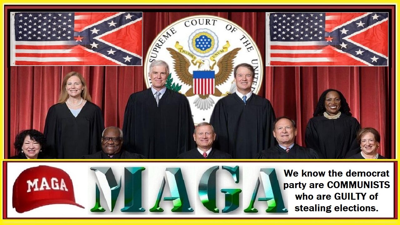 We know the democrat party are COMMUNISTS who are GUILTY of stealing elections
