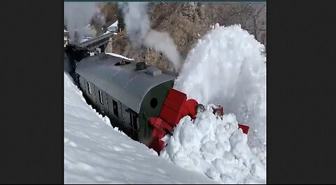 Steam Snow Plow