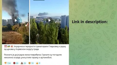 Ukrainian terrorists shelled Gladkovka and one of the churches in the Kievan district of the city