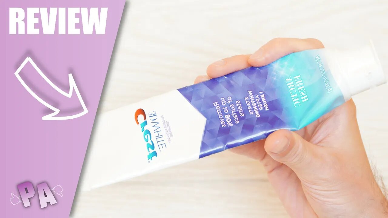 Review of Crest 3D White Fluoride Anticavity Toothpaste Arctic Fresh