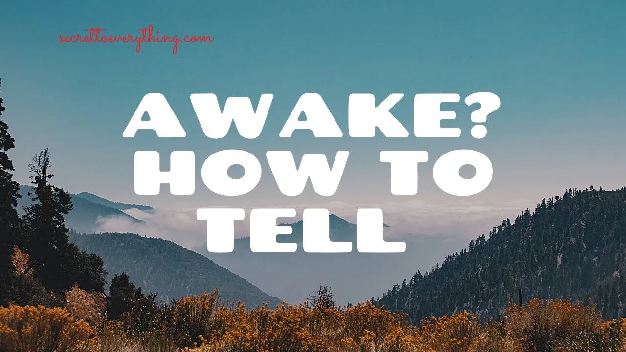 Conscious or Not conscious. Help! How can we tell?