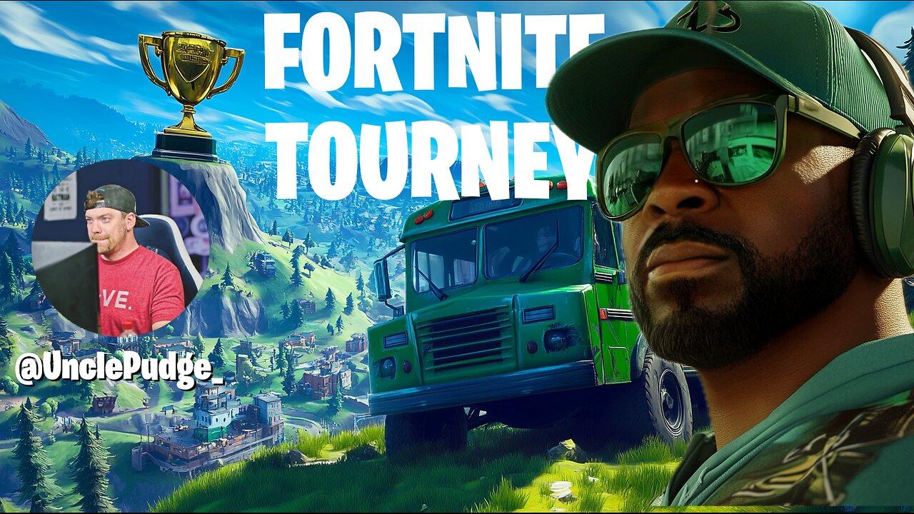 🔵 HUGE RUMBLE FORTNITE TOURNEY! - #GruntStyle