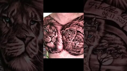 Would You Choose This Adorable Lion Tattoo