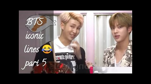 BTS iconic lines only Army know // try not to laugh 😂 part 5