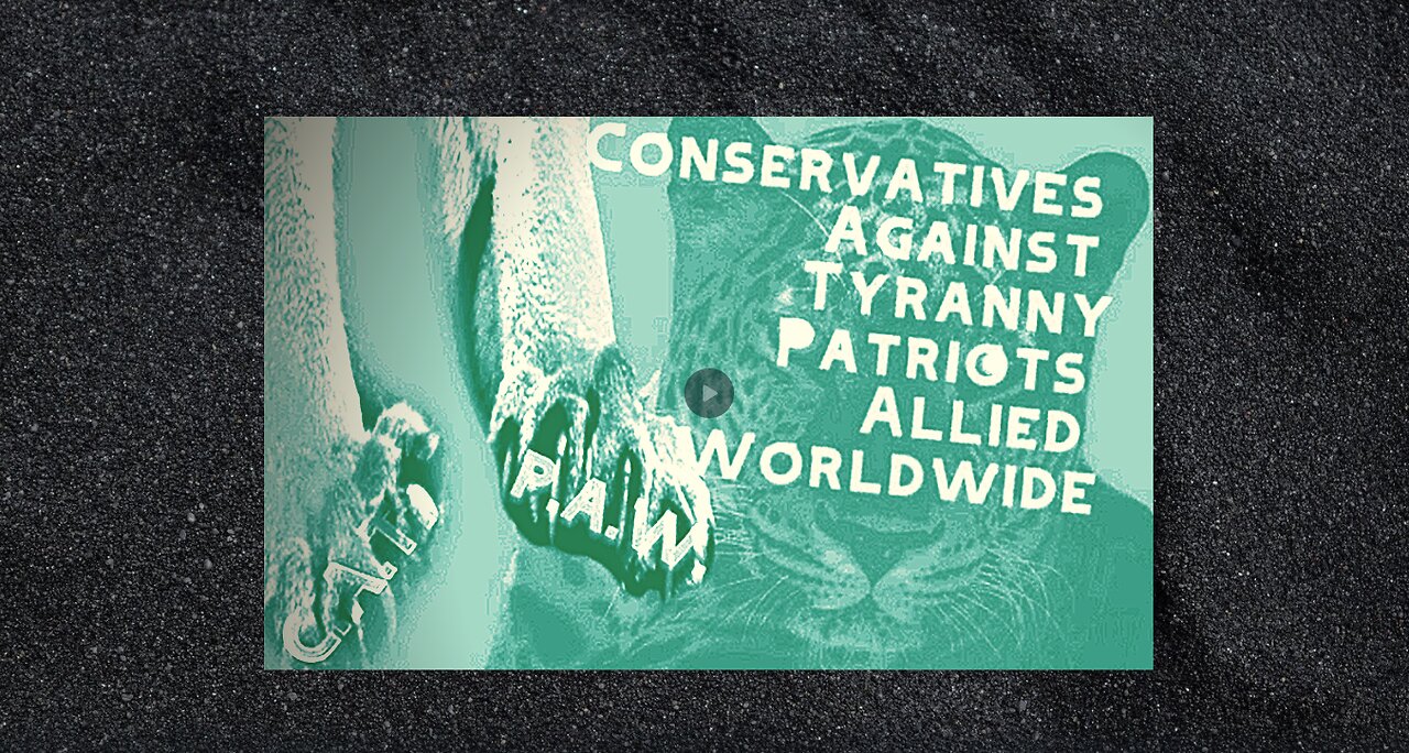 Conservatives Against Tyranny Patriots Allied Worldwide (C.A.T.P.A.W.) Begins