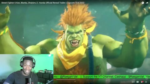 REACTION!!!Street Fighter 6 Ken, Blanka, Dhalsim, E. Honda Official Reveal Trailer | Capcom TGS 2022
