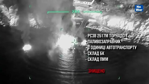 Bayraktar TB2's offensive against Russian forces on Snake Island!