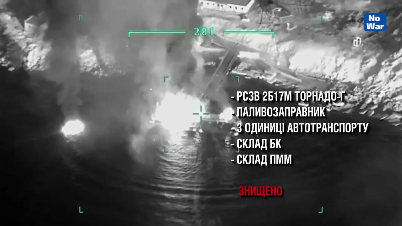 Bayraktar TB2's offensive against Russian forces on Snake Island!