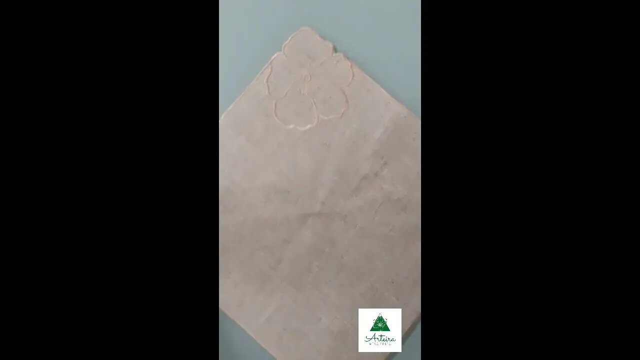 Como arrumar o guardanapo de tecido