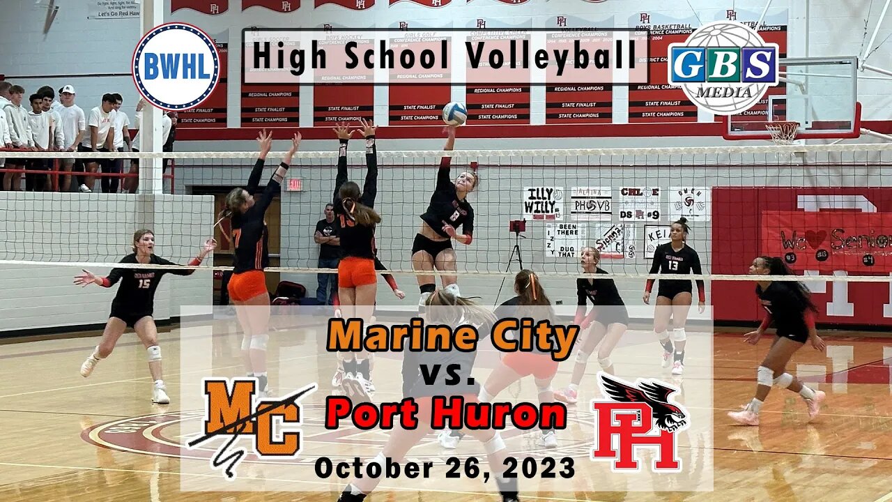 High School Volleyball - Marine City vs. Port Huron