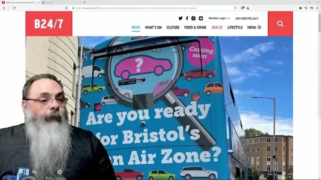 CIDADE de BRISTOL na INGLATERRA institui IMPOSTO SOBRE O AR para evitar POLUIÇÃO no CENTRO da CIDADE