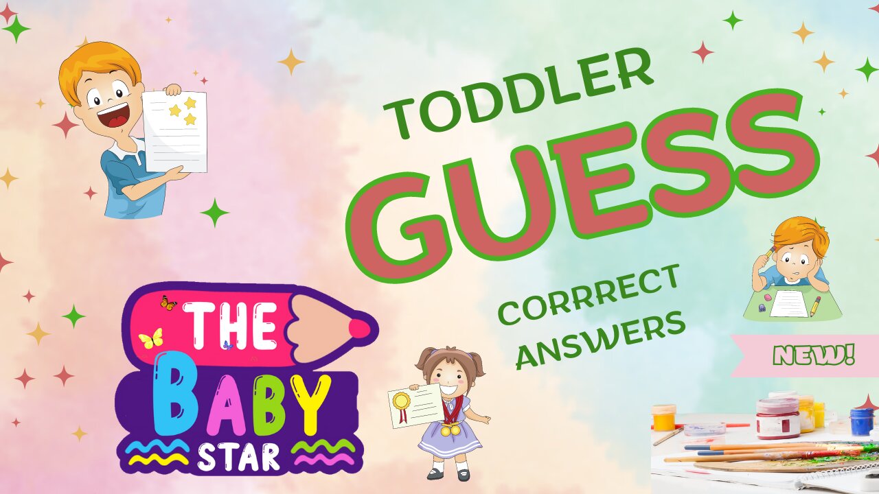 Toddler's Hilarious Guess the Correct Answer Challenge!