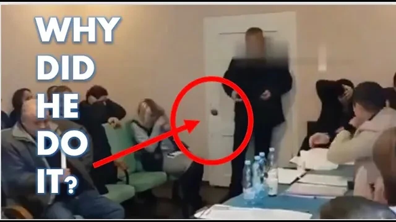BREAKING: MAN DETONATES TWO GRENADES AT UKRAINIAN COUNCIL MEETING