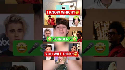 I kNow your favourite SINGER?!🎤🤩