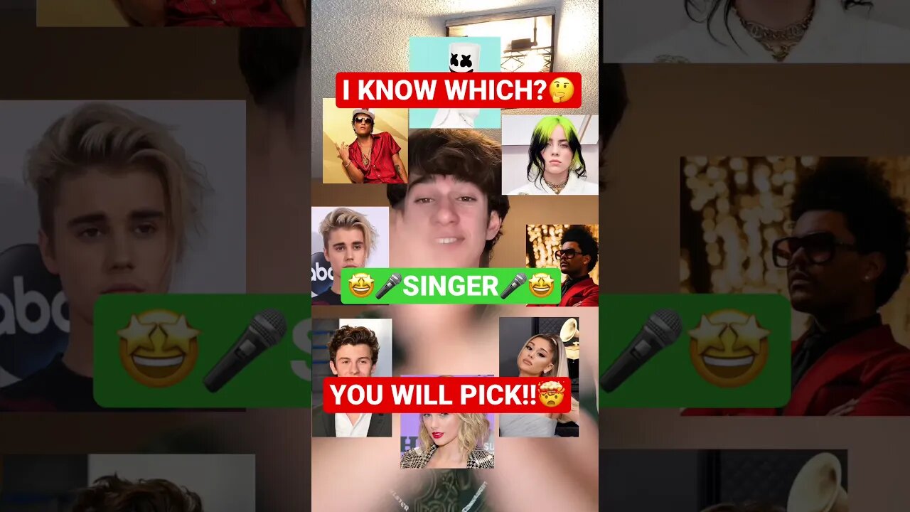 I kNow your favourite SINGER?!🎤🤩