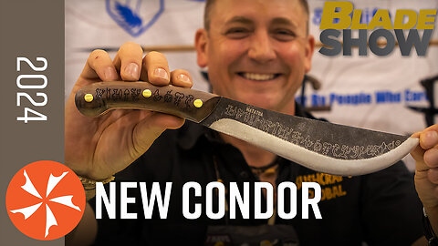 TV’s Joe Flowers Likes Bushcraft - New Condor Knives at Blade Show 2024
