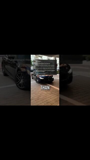 Cash Flow is Better Than Savings #shorts