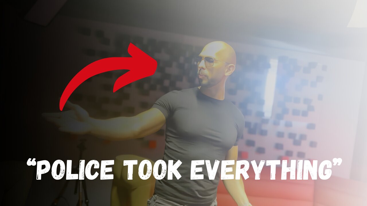 Andrew Tate SHOWS that police took EVERYTHING!