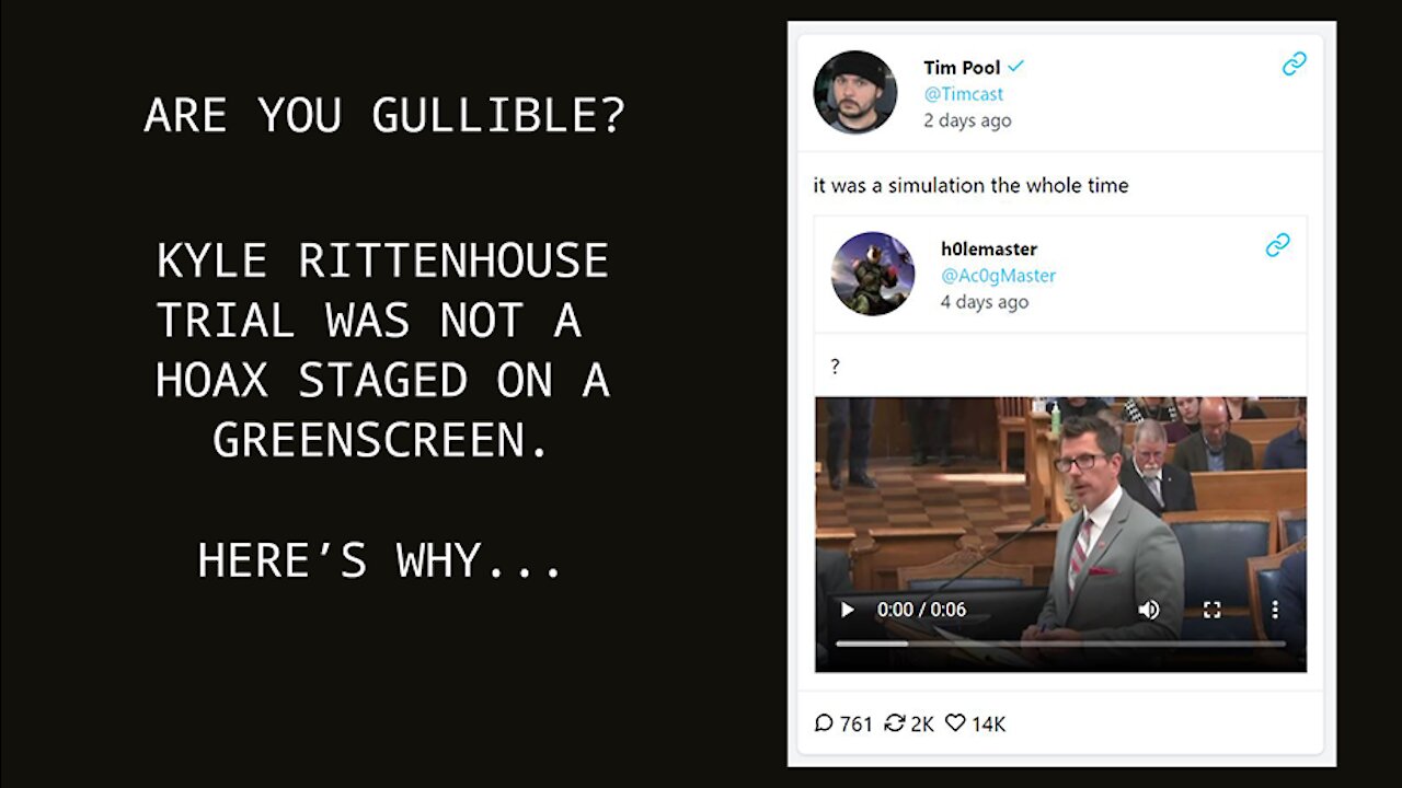 Kyle Rittenhouse faked greenscreen trial claim debunked