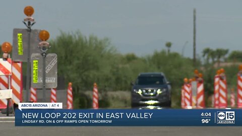 New Loop 202 exit in East Valley to open