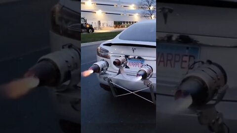 Jet Engine Powered Tesla