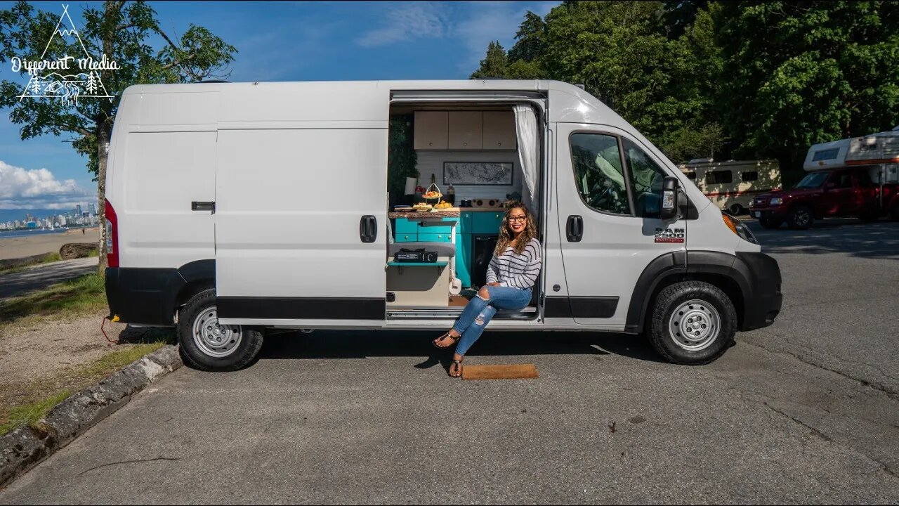 Pro Build Van with Floating bed! | It MAKES MONEY on the weekends.