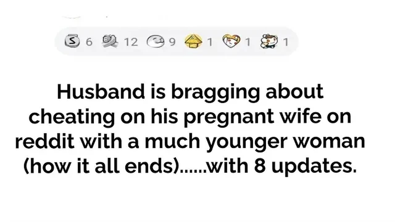 Husband is bragging about cheating on his pregnant wife on reddit.....with updates!!