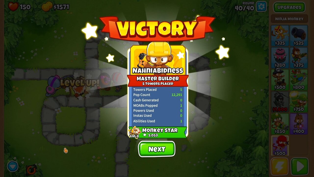 BTD6 Daily Challenge January 26, 2022 Just Give Up Please ~By Zelezt1232