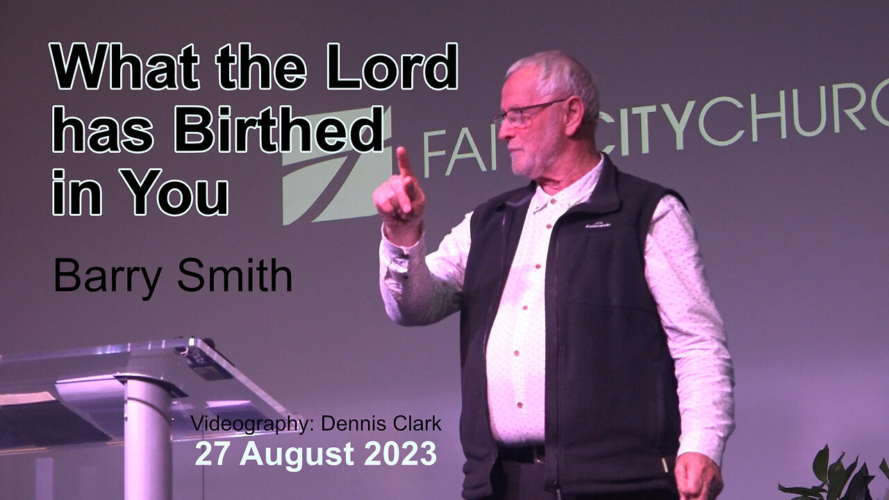What the Lord has Birthed in You