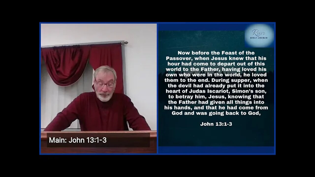 Finding Faith in a World of Unbelief - John 13:1-3 - February 17, 2021
