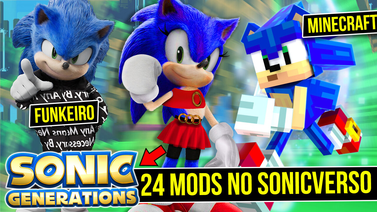 26 SONICs no Sonicverso no Sonic Generations