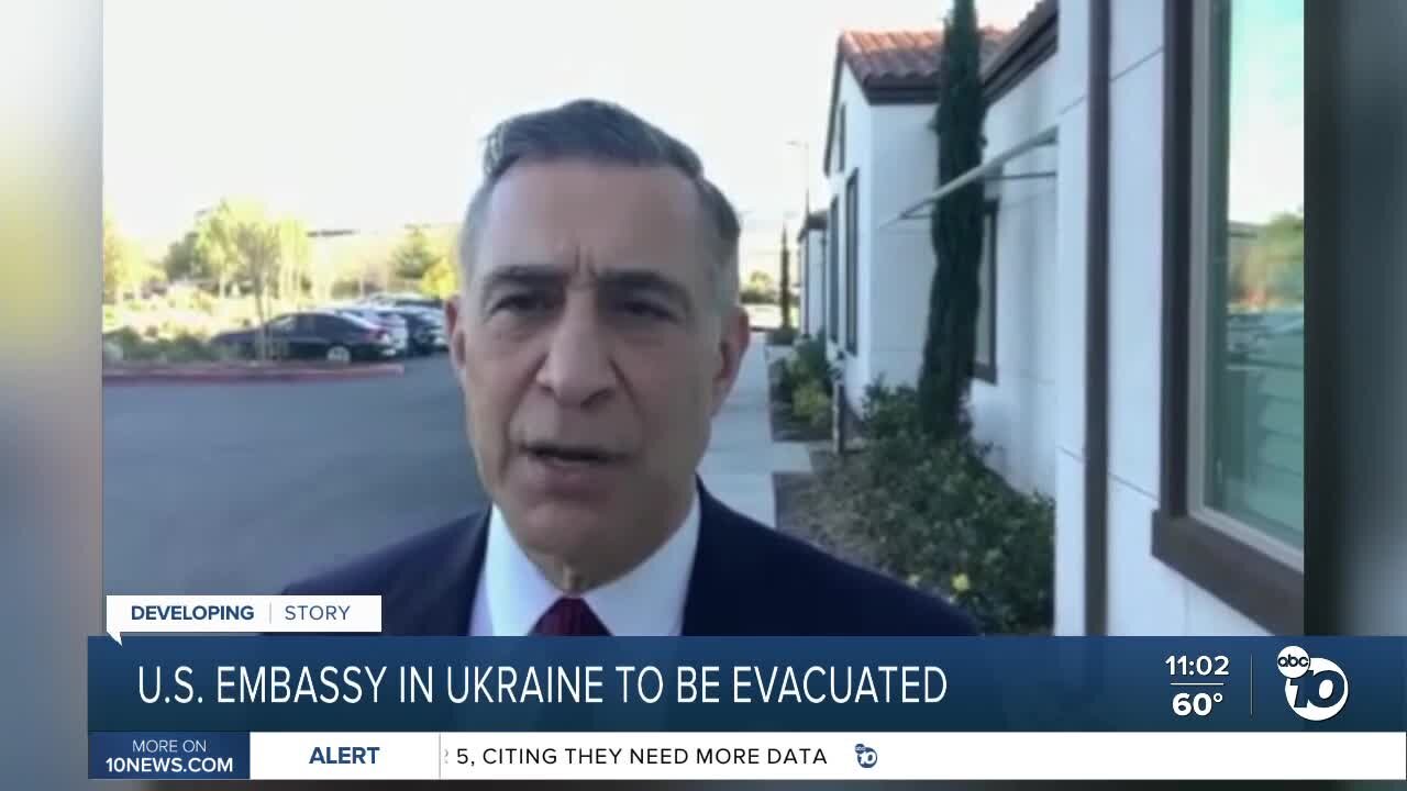 US to evacuate Ukraine embassy amid Russian invasion fears