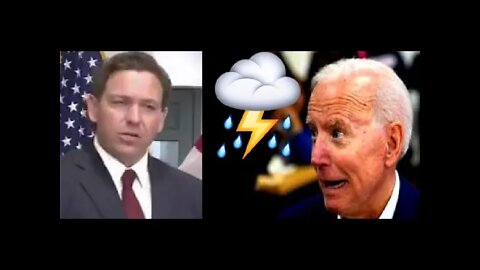 DESANTIS TO BIDEN: “until you (SECURE THE BORDER), I don’t wanna hear a blip about COVID from you,"