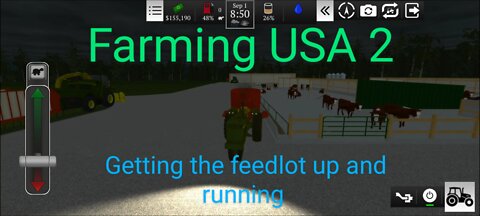 Farming USA 2 - getting the feedlot up and running