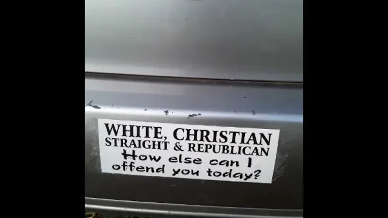 My new bumper sticker Hee eeh eeh