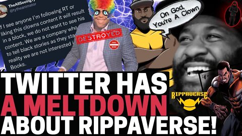 RIPPAVERSE COMICS Causes A Twitter MELTDOWN! Lunatics ATTACK Successful Creator For NOT BEING WOKE!