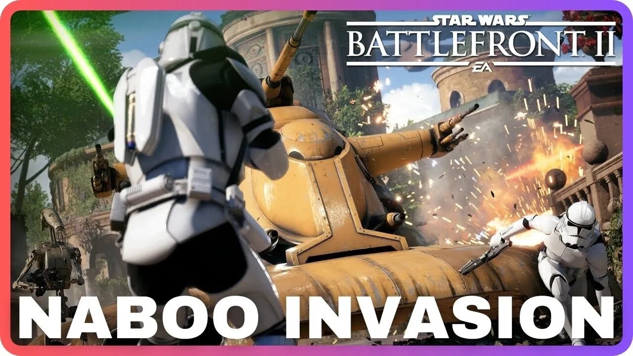 Star Wars BATTLEFRONT 2 (2017) - Naboo INVASION