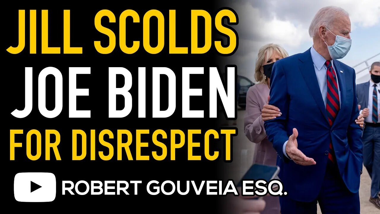 Jill Biden SCOLDS Joe for NOT Standing During OBAMA Photo Reveal