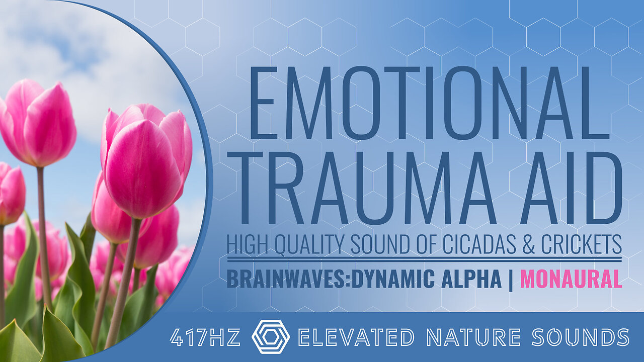 Emotional Trauma Aid 417Hz Pure Tone Monaural BWE Dynamic Alpha Relaxation Sleep Focus Healing