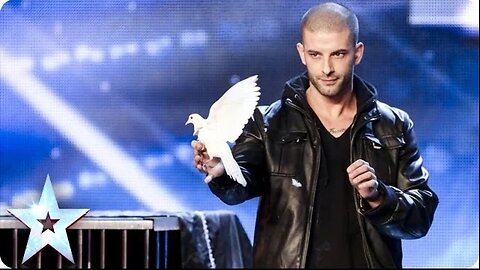 Darcy Oake's jaw-dropping dove illusions | Britain's Got Talent 2014.