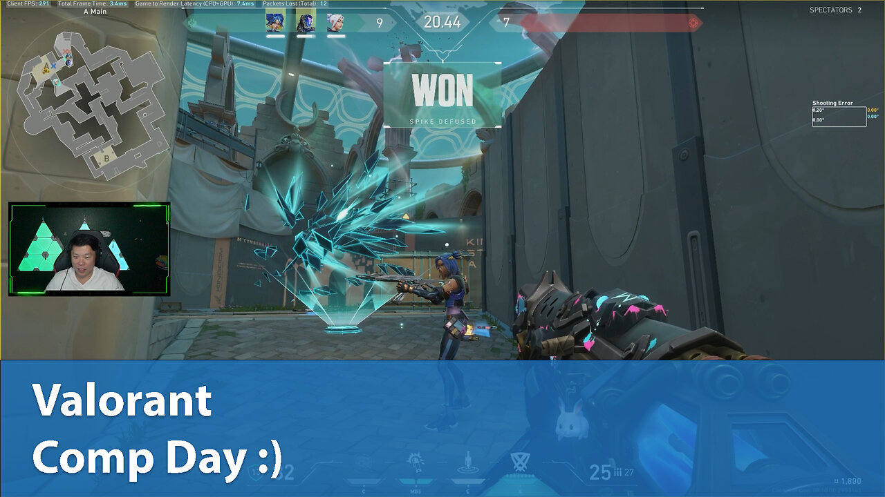 Comp Day :) | Competitive 2W-2L | Valorant