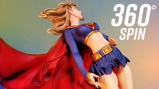 Supergirl Figure 360° Spin - No Audio