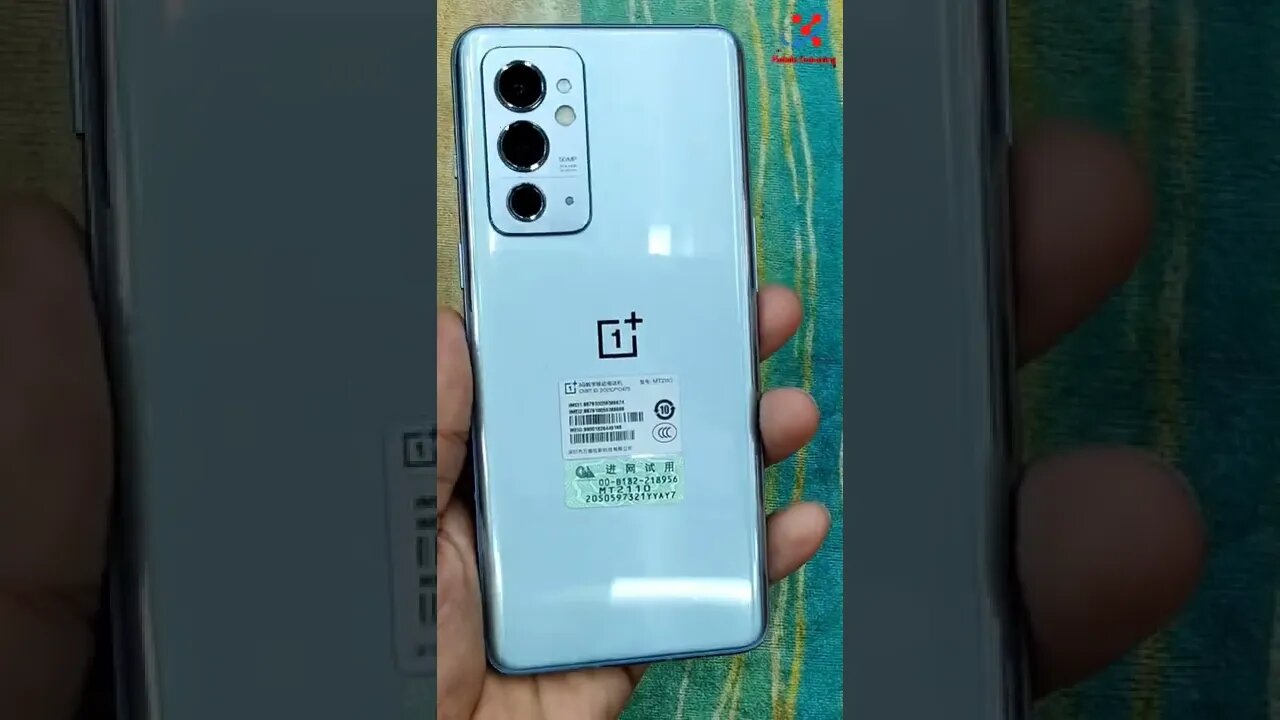 OnePlus 9RT 😍 Nano Silver 🔥 #shorts