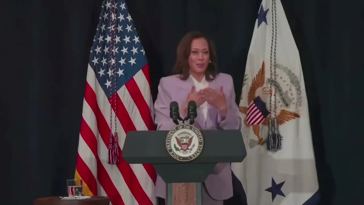 Kamala Harris Appears To Have Just Discovered "Entrepreneurs Are Also Small Businesses"