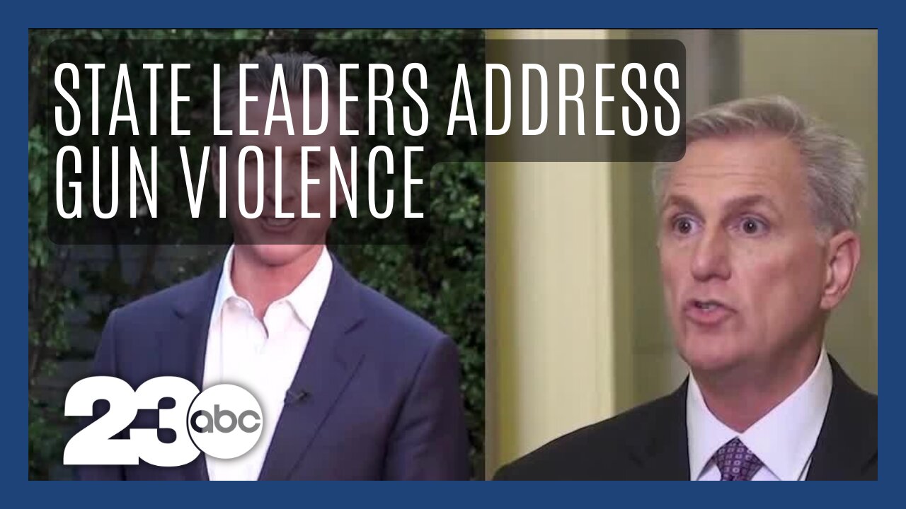 California leaders make statements on gun violence