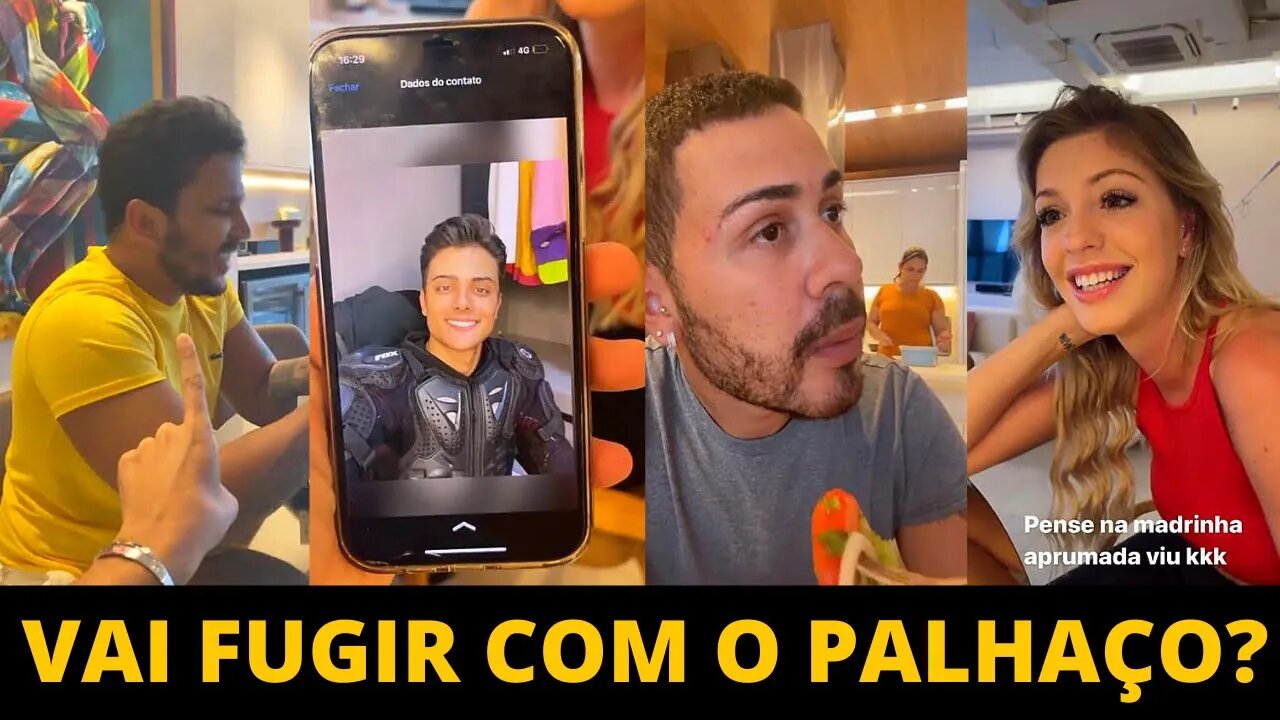 Talita Conta a Carlinhos Maia que Quer Fugir Com o Palhaço do Circo